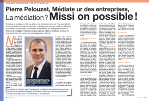 Interview de Pierre Pelouzet médiateur des entreprises