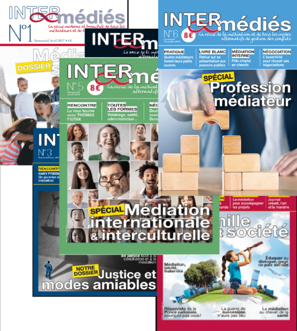 INTER-médiés La revue de la Médiation N°1 à 6