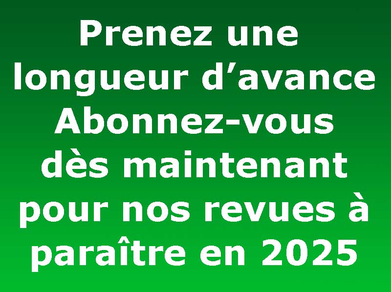 Abonnement 2025